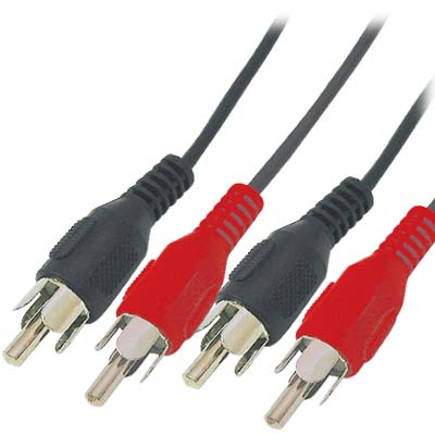 Καλώδιο ήχου Stereo 2RCA/M to 2RCA/M 10m